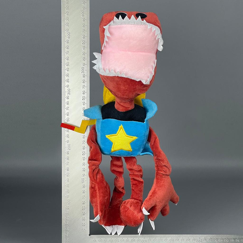 Cartoon Boxy Boo Scary Game Peripheral Doll Red Robot Filled Plush Toy Holiday Gift Collection