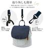 Harness Backpack Navy Harness and Denim Baby Backpack E.x.p.japon 2-Piece & Set (e-bhns01n)