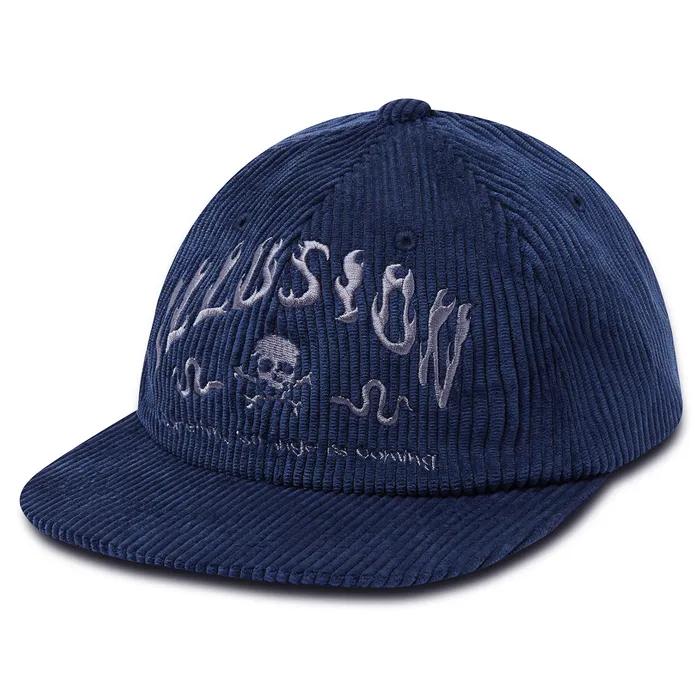 Illusion Corduroy Cap Navy
