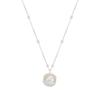 Designer Fashion Design Shell Pearl Necklace for Women Light Luxury Stylish Pendant Wedding Popular Silver 925 Jewelry