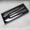 For Tesla Model 3/Y Real Dry Carbon Fiber Door Handle Sticker Renewed Handle Interior Accesorios Para Auto Car Accessories Tools