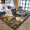 Batman Pattern Rug, Indoor/Outdoor Mat, for Picnic, Gameroom, Bedroom, Office, Living Room, Home Decor Carpet, Birthday Gift