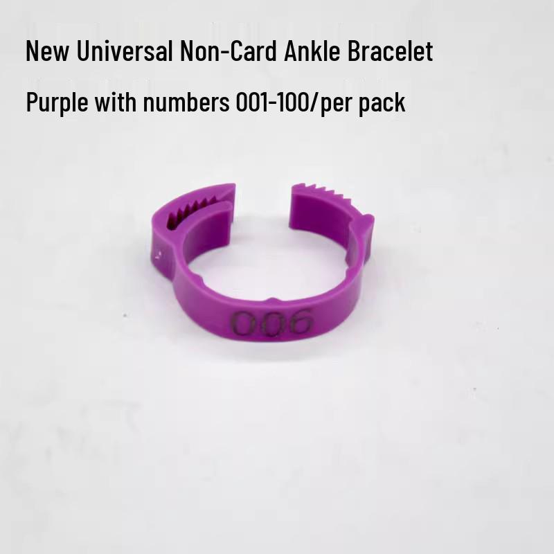 Verstellbarer Universeller Geflügel-Beinring für Huhn, Ente, Gans und Taube – Neuer Typ Beinmanschette.