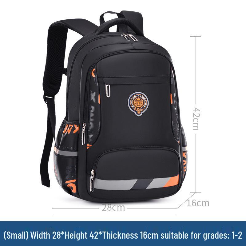 Waterproof Lightweight School Backpack for Boys - Large Capacity, Burden-Reducing Design