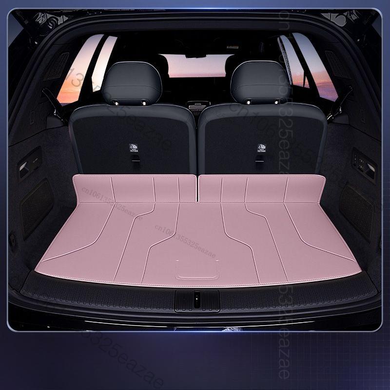 For Tesla Model YL 2026 2025 2027 Leather Trunk Mats Fully Surrounded Waterproof Non-Slip Liner Custom Floor Mat Accessorie