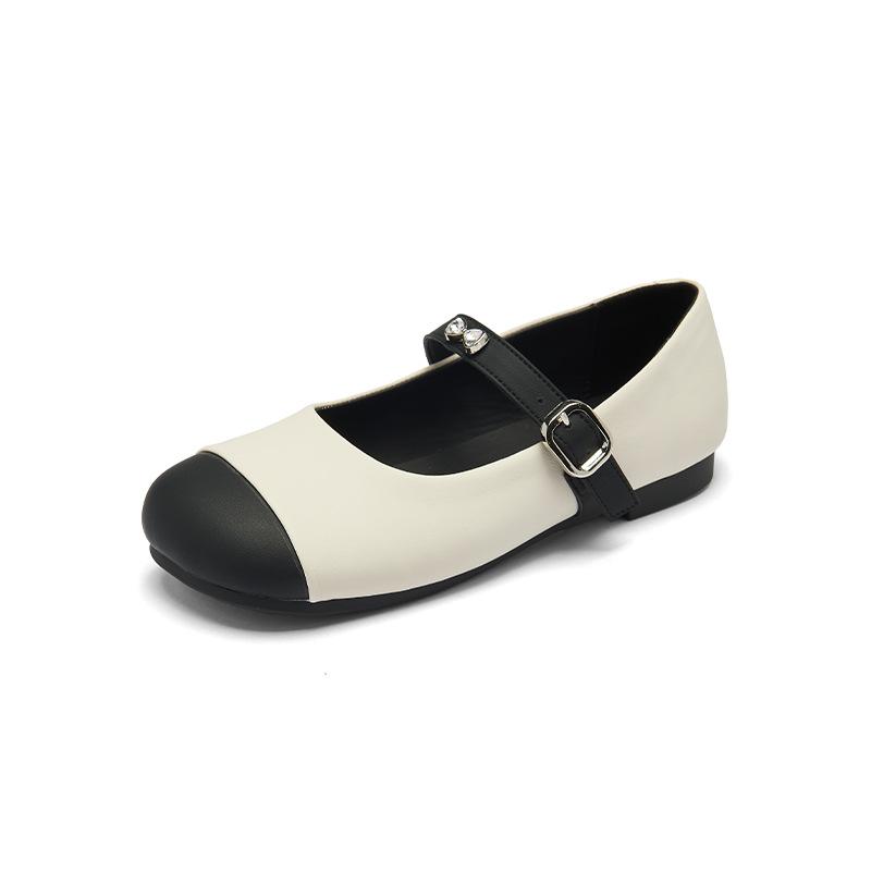 Ballet Mary Jane Shoes New Summer Retro French Single Shoes Temperament Small Leather Shoes