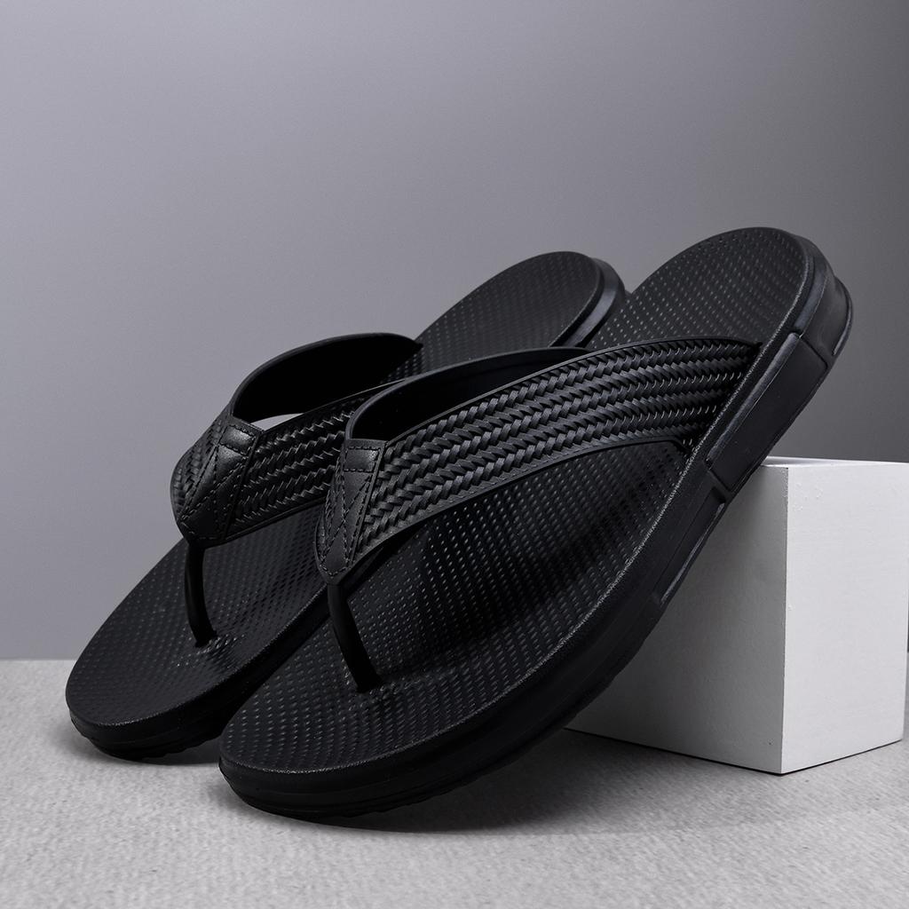 Summer Men Slippers Soft Thick Bottom Slippers Casual Home Shoes Flip Flops Eva Non-slip Beach Slides Sandals