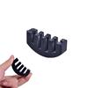 1Pc Violin Practice Mute Heavy Black Rubber Violin Silencer Acoustic Electric