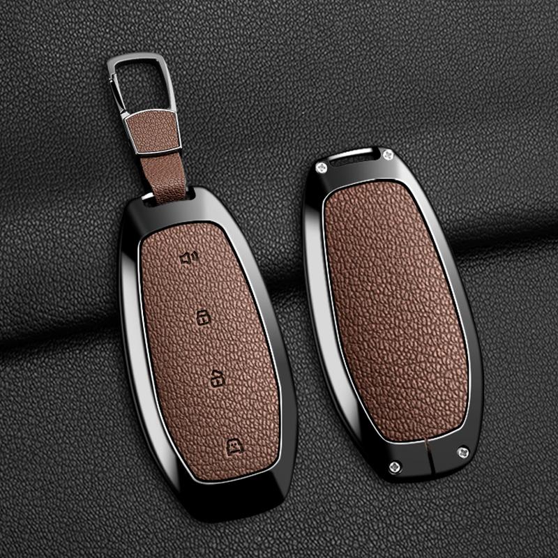 Zinc Alloy Car Key Case Cover Shell Fob For Buick Excelle L7  Car Smart Remote Key Case Protective Shell Decorative Accessor