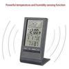 LED Digital Automatische Elektronische Monitor Uhr Thermometer Hygrometer Anzeige Wecker Indoor/Outdoor Wetterstation