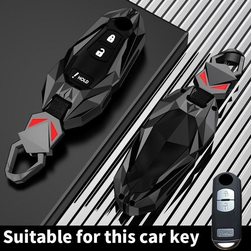 Car Key Case for Mazda 2 3 6 Demio Atenza Axela CX-5 CX5 CX-3 CX7 CX-9 3 4 CX30 2016 2017 2018 2019 Key Cover 3 4 Button