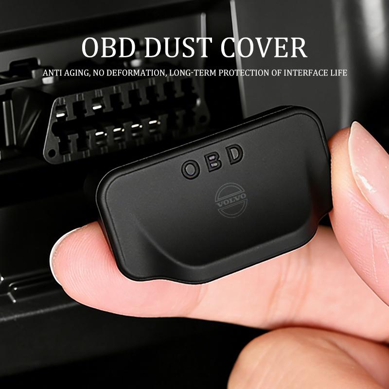 Car OBD Port Protective Connector Dustproof Cover Cap Accessories For Volvo XC60 XC90 S60 S80 V60 C70 S40 C30 V90 V60 C40 XC40