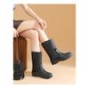Women's Wear Resistant Waterproof Anti Slip Mid Tube Rain Shoes