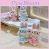 Cute Glasses Rabbit Plush Keyring For Kids And Souvenirs
