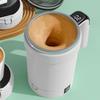 Automatic Stirring Cup 380ml Stirring Coffee Cup Electric Magnetic Rechargeable with Temp Display Stirrer for Home Office Trips