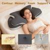 New Upgrade Memory Foam Pillow Cervical Pillow Neck Pain Relief Contour Ergonomic Orthopedic Neck Support for Side Sleeper Gift