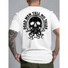 Taglie Europee T-shirt da Uomo Oversize Design Pirata - Manica Corta Girocollo Casual Camicia da Spiaggia per Vacanze Estive, Lavabile in Lavatrice