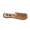 Fashion Engraved Peach Wood Healthy Massage Anti-Static Comb Hair Care Tool
