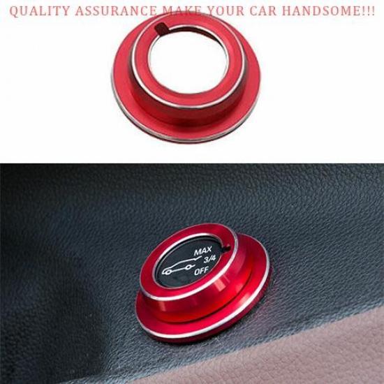 For Buick Envision 2016-2020 Red Alloy Trunk Power Liftgate Switch Ring Trim 1PC