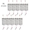 10PC Fishing Feeder Stainless Steel Bait Thrower Basket Feeder Holder Fishing Lure Cage Fishing Accessories Fishing Tackle