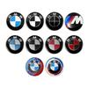 4ks 68mm Středová krytka kola auta Logo Znak náboje Kryt ráfků Pro BMW E46 E38 E60 E90 E93 F20 F30 X3 X5 Modrá Bílá Černá Výroční
