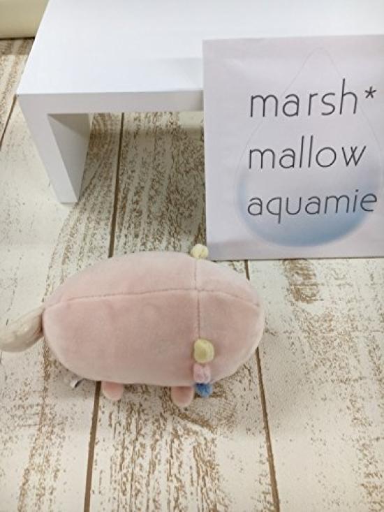 Ribuhaato mascot marshmallow aquamie axolotl length fluffy and chewy (total approx. 11cm) 58205-23