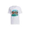 T Shirts Men's White Crew Neck Moderate Straight Fit H43988