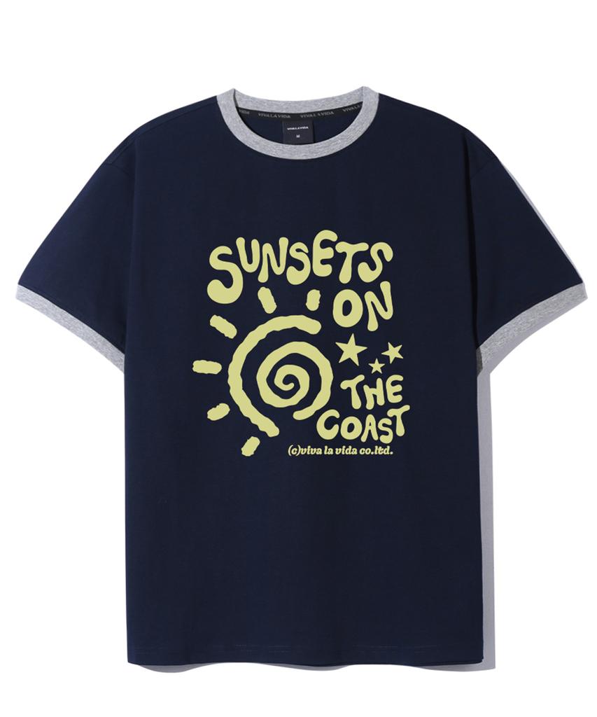 Bibalabida Coast Ringer Short Sleeve T-Shirt