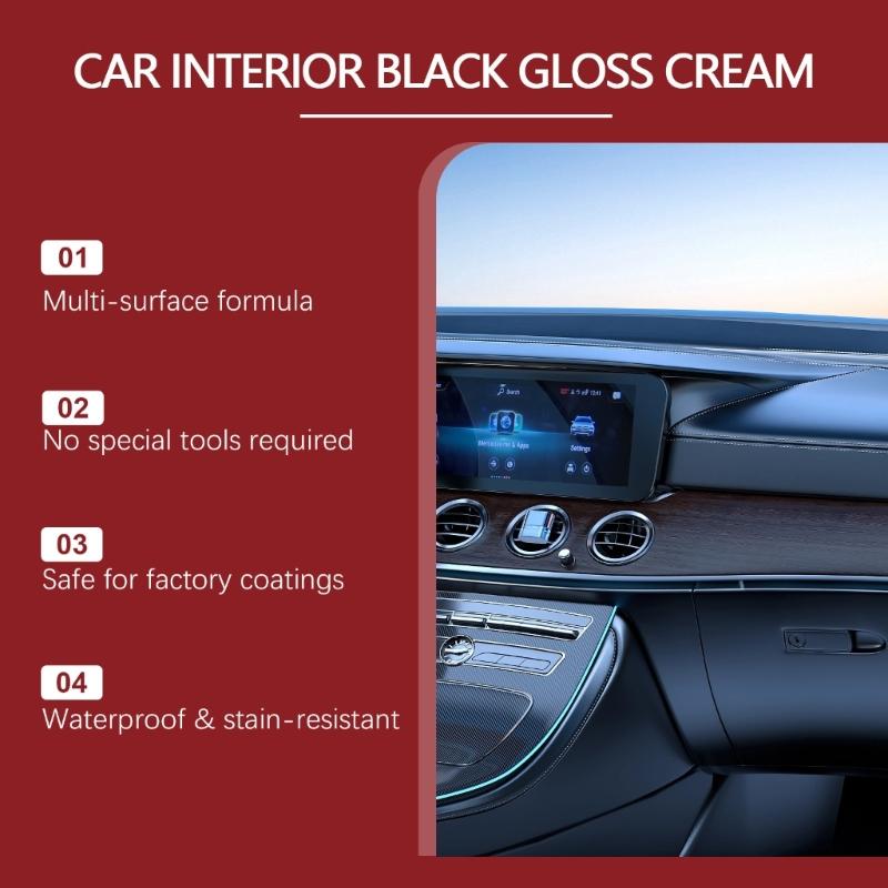 Pasta Restauradora para Interior Automotivo Solução de Detalhamento Para Uso Rápido e Fácil por Proprietários de Carros e Profissionais