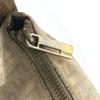 FENDI Zucchino Zucca logo bag Shoulder Bag Leather/Canvas Beige