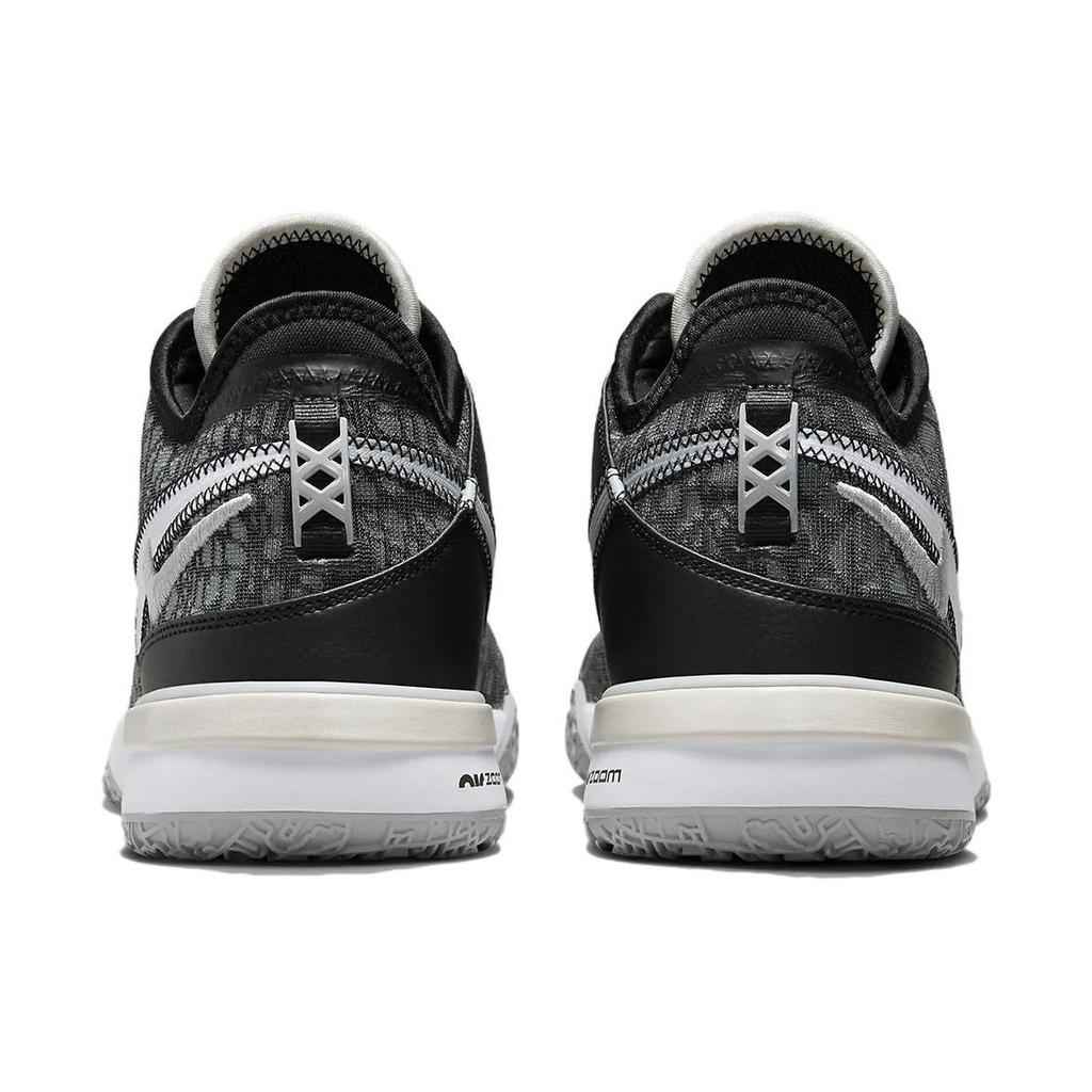 Nike Zoom LeBron NXXT Gen Svart Ulvegrå Herresneakers Hvit Lys-Bein DR8784-005