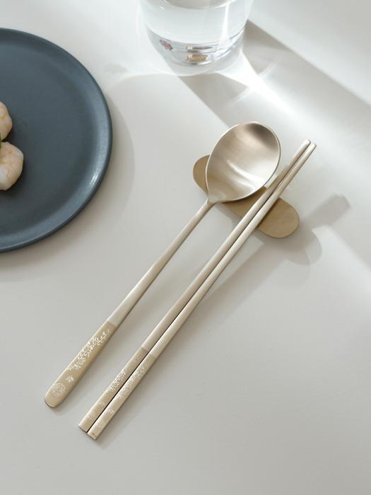 

LIHAN Hwajeop Bangja Organic Spoon Set of 2 2-piece set