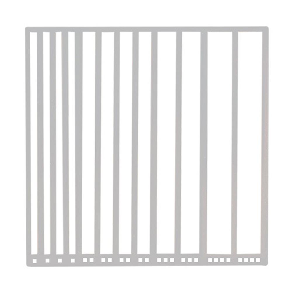 

New Diamond Painting Ruler for Square/Round Drills - With 1/2/3/4 Grid Guide, Durable Stainless Steels Ruler for Diamond Art