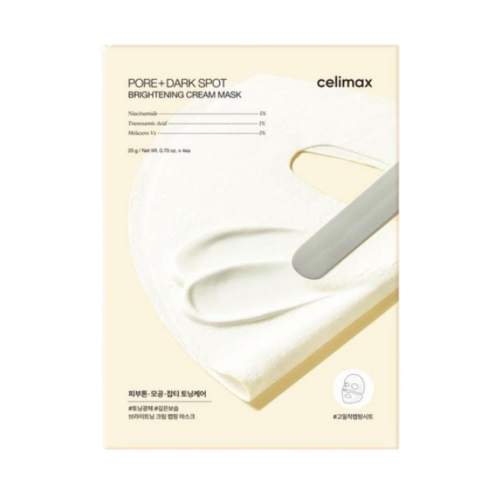 CELIMAX Pore + Dark Spot Brightening Cream Wrapping Mask 4ea