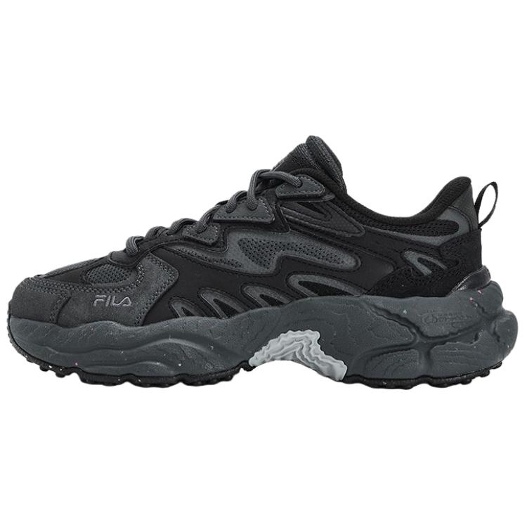 Fila Fern Comfortable Soft Durable Low-Top Dad Shoes Women Sneaker Black F52W531198FDB