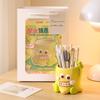 Cute Cartoon Pen Holder Large Capacity Desk Organizer Office Decor Gift Friends
