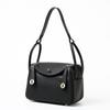 2024 Genuine Leather Lindy Handbag: Stylish, Large-Capacity Shoulder Bag for Women