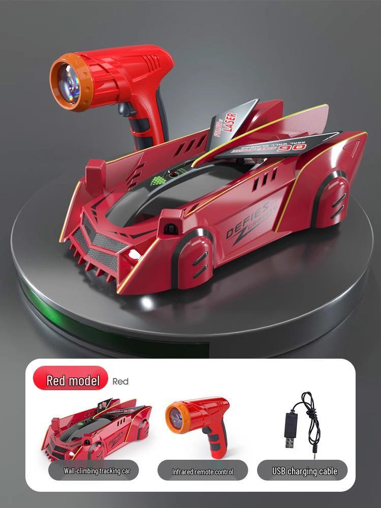 

Инфракрасная машина-трюкач с дистанционным управлением - Игрушка, реагирующая на свет, лазающая по стенам