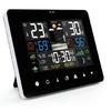 Weather Forecast Station Moon Phase Tides Tracking Wireless Sensor Color Display Temperature Humidity Monitor Alarm Clock