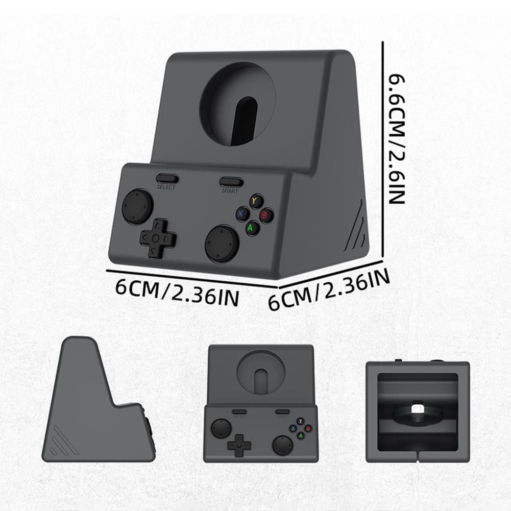 Charger Stand Silicone Dock Charging Cable Holder Space-Saving Desk Watch Holder for Apple Watch 10 9 8 7 6 5 4 3 2 1 Ultra 2/SE