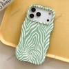 Dopamine contrasting color zebra pattern mobile phone case apple 11promax explosion wave film 2-in-1 ip11