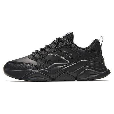 Zapatillas Casuales Cómodas Versátiles Absorbentes de Impactos Transpirables de Caña Baja para Mujer Negro 922338821-4