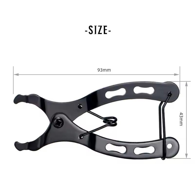 Bike Gauge Calipers Cycling Chain Hook Tools Bicycle Chain Checker Buckle Pliers Mini MTB Bike Chain Quick Release Magic Link