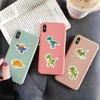 50PCS Dinosaur Stickers Set Cute Cartoon Animal Decals Vinyl Waterproof for Scrapbooking Skateboards Laptops