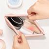 New Automatic Closure PU Leather Long Wallet Waterproof Large Capacity Coin Purse Cosmetic Bag Storage Organizer