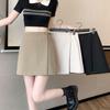 2025 High Waist A-Line Professional Casual Irregular Short Skirt