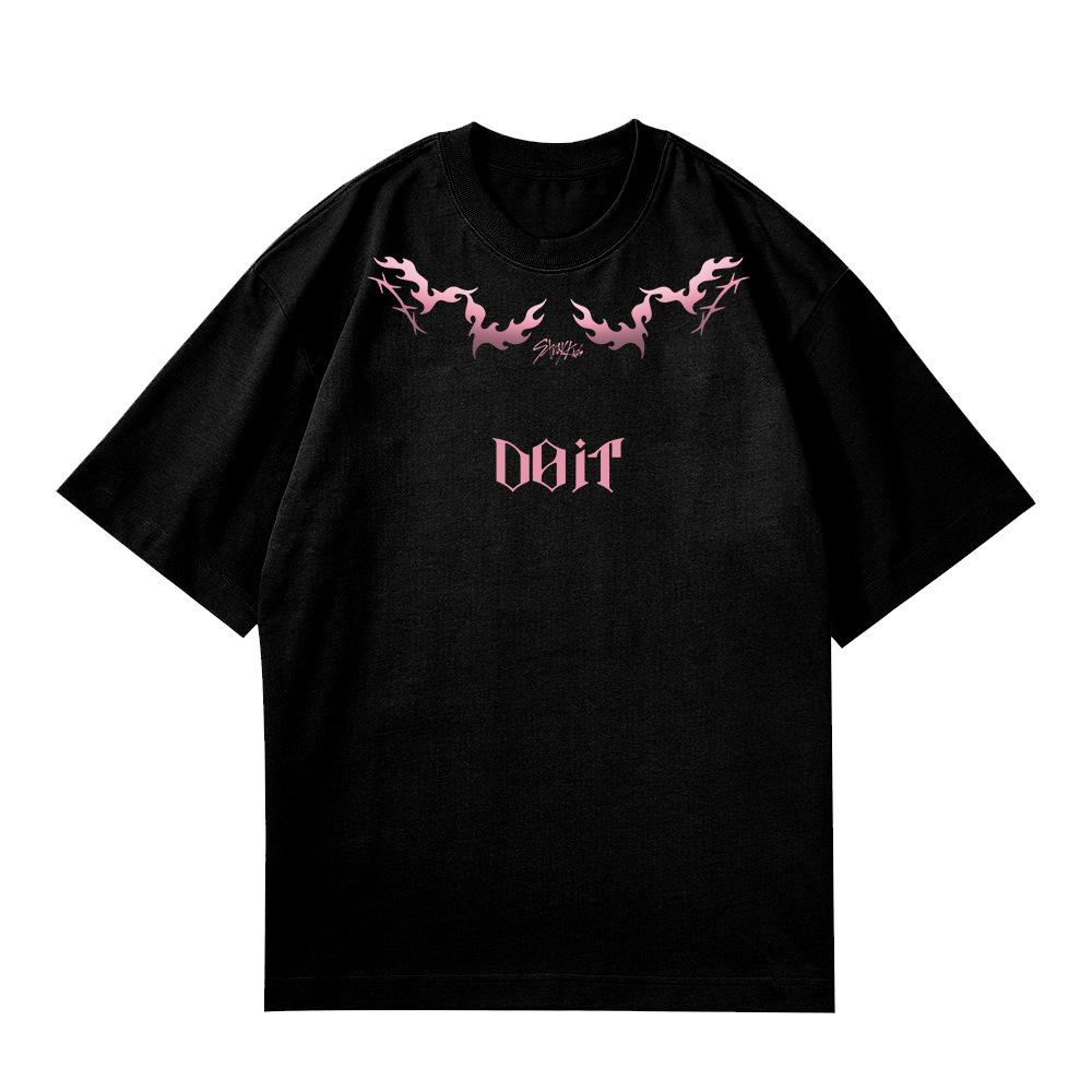 Y2K Women's T-shirt Hip-Hop Loose Punk Letter Printing Women Harajuku Oversize Short-sleeve Tops Y2K Clothing Vintage T Shirt