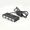 2Pcs Car Grill Spotlights Led Light Bar Addtional LED Work Light White Yellow Grille Lights 12V for Motorcycle Offroad 4X4 Truck
