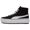 (WMNS) PUMA Sneakers Kaia Mid CV Black/White Women's 384409-02