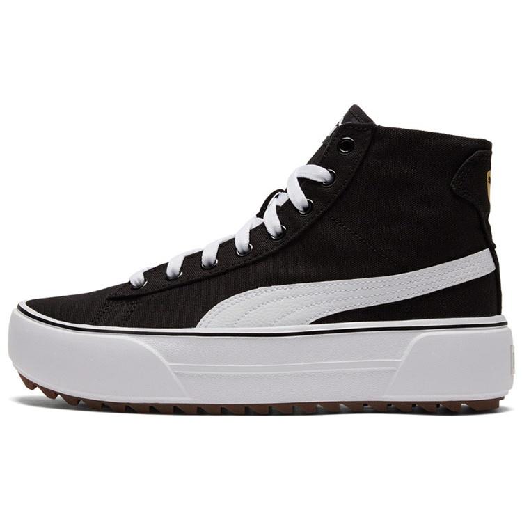 (WMNS) PUMA Sneakers Kaia Mid CV Black/White Women s 384409-02 EU 35.5